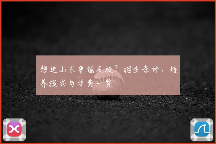 想进山东鲁能足校？招生条件、培养模式与学费一览